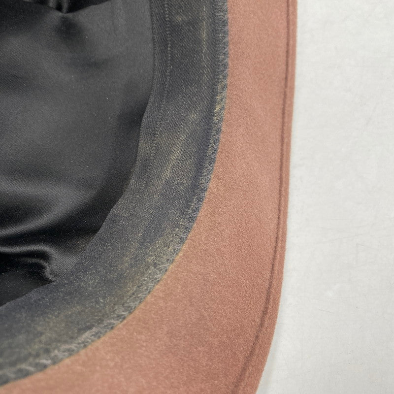 【現状渡し品】【メンズ/レディース】 WOOL FELT HAT ウール フェルト ハット 帽子 185-260122-kh-17-izu サイズ：M カラー：ブラウン 万代Net店