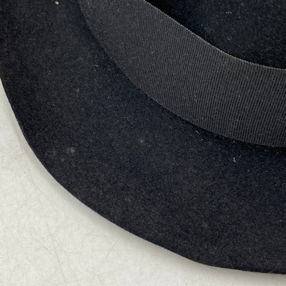 【現状渡し品】【メンズ/レディース】 WOOL FELT HAT ウール フェルト ハット 帽子 185-260122-kh-16-izu サイズ：59 カラー：ブラック 万代Net店