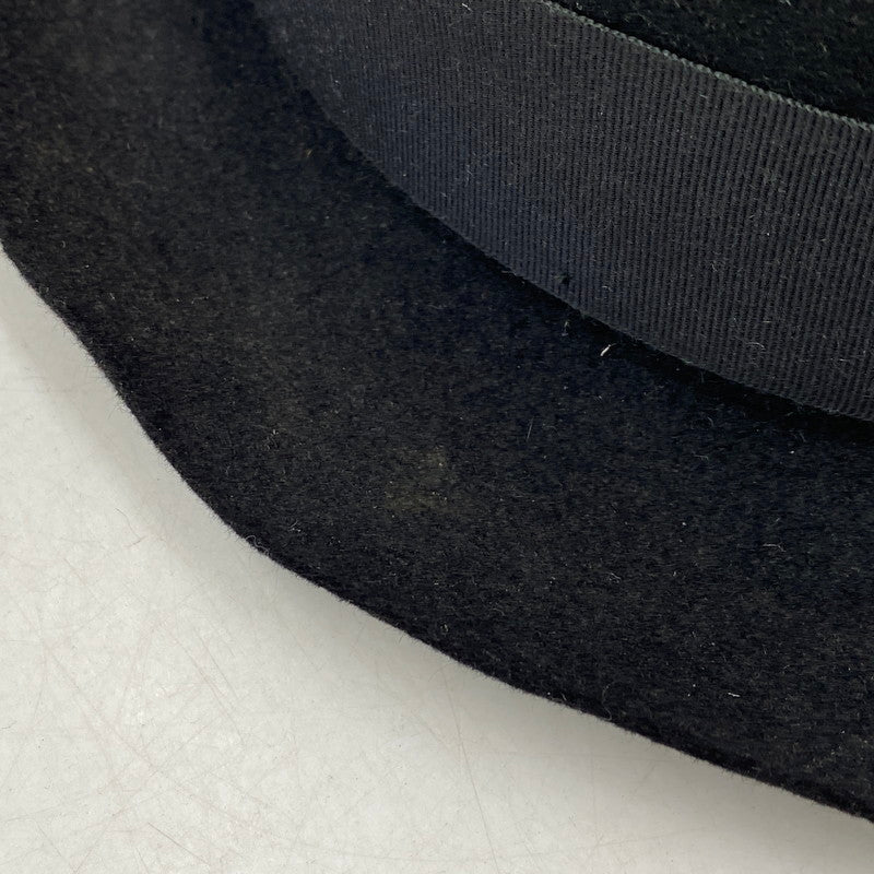 【現状渡し品】【メンズ/レディース】 WOOL FELT HAT ウール フェルト ハット 帽子 185-260122-kh-16-izu サイズ：59 カラー：ブラック 万代Net店