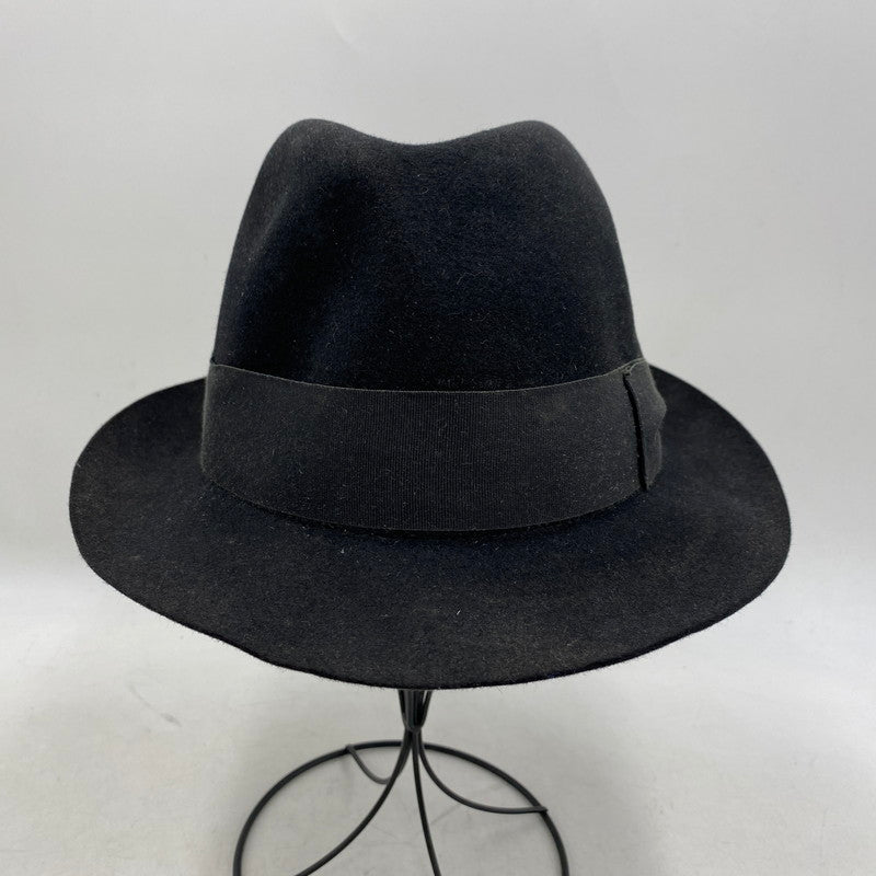 【現状渡し品】【メンズ/レディース】 WOOL FELT HAT ウール フェルト ハット 帽子 185-260122-kh-16-izu サイズ：59 カラー：ブラック 万代Net店