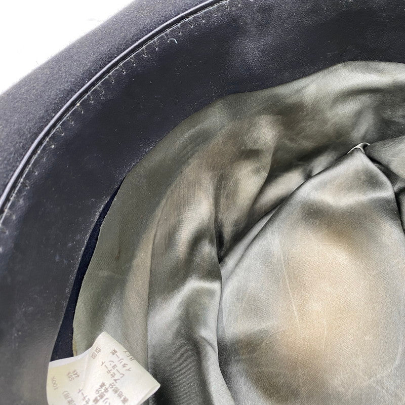 【現状渡し品】【メンズ/レディース】 WOOL FELT HAT ウール フェルト ハット 帽子 185-260122-kh-16-izu サイズ：59 カラー：ブラック 万代Net店