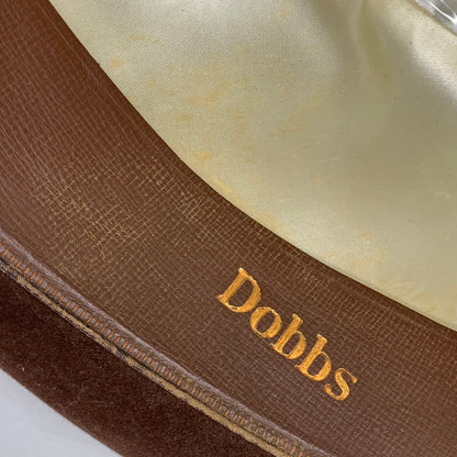 【現状渡し品】【メンズ】 DOBBS ドブス FELT HAT フェルト ハット 帽子 小物 服飾雑貨 185-260120-ay-04-izu カラー：ブラウン 万代Net店