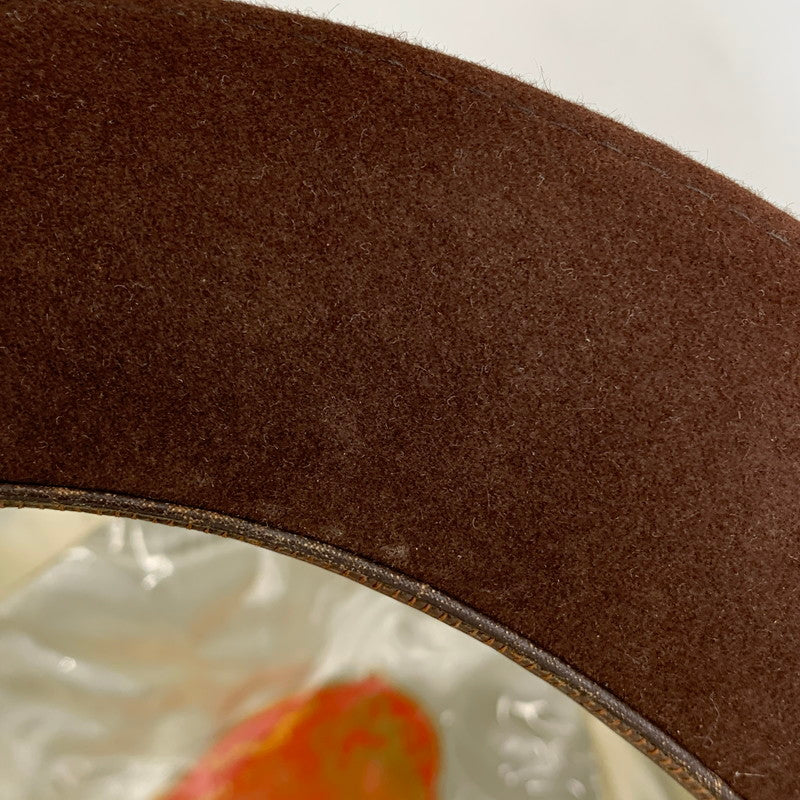 【現状渡し品】【メンズ】 DOBBS ドブス FELT HAT フェルト ハット 帽子 小物 服飾雑貨 185-260120-ay-04-izu カラー：ブラウン 万代Net店