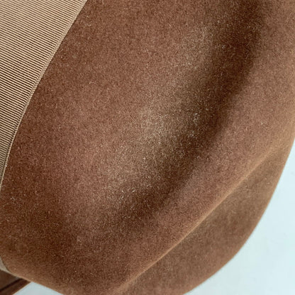 【現状渡し品】【メンズ】 DOBBS ドブス FELT HAT フェルト ハット 帽子 小物 服飾雑貨 185-260120-ay-04-izu カラー：ブラウン 万代Net店