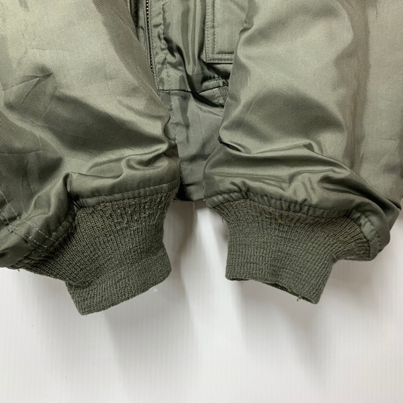 【中古品】【メンズ】 U.S. AIR FORCE ユーエスエアフォース FLIGHT JACKET 100-92-C0476 CWU-45/P フライトジャケット アウター 146-260119-as-06-izu サイズ：L カラー：オリーブ 万代Net店