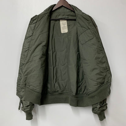 【中古品】【メンズ】 U.S. AIR FORCE ユーエスエアフォース FLIGHT JACKET 100-92-C0476 CWU-45/P フライトジャケット アウター 146-260119-as-06-izu サイズ：L カラー：オリーブ 万代Net店