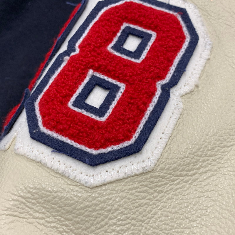 【中古品】【メンズ】 DELONG デロング ATLANTA AWARD JACKET アワードジャケット スタジャン アウター 145-260119-as-08-izu サイズ：M カラー：ネイビー系 万代Net店
