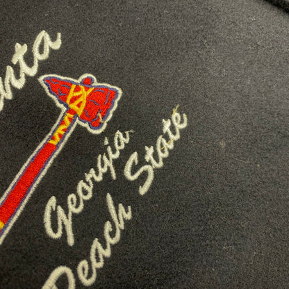 【中古品】【メンズ】 DELONG デロング ATLANTA AWARD JACKET アワードジャケット スタジャン アウター 145-260119-as-08-izu サイズ：M カラー：ネイビー系 万代Net店