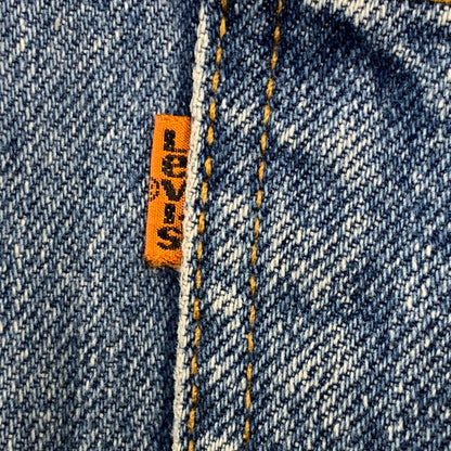 【中古品】【メンズ】 DENIM PANTS 40505-0215 デニムパンツ 刻印530 USA製 ジーンズ ボトムス 157-260119-as-12-izu サイズ：36×30 カラー：ライトインディゴ 万代Net店