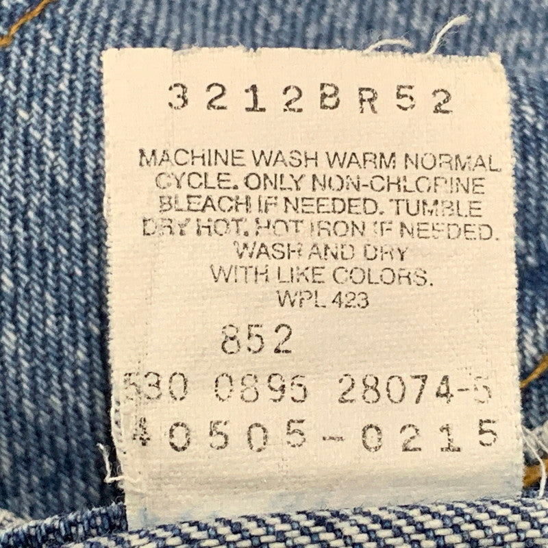 【中古品】【メンズ】 DENIM PANTS 40505-0215 デニムパンツ 刻印530 USA製 ジーンズ ボトムス 157-260119-as-12-izu サイズ：36×30 カラー：ライトインディゴ 万代Net店