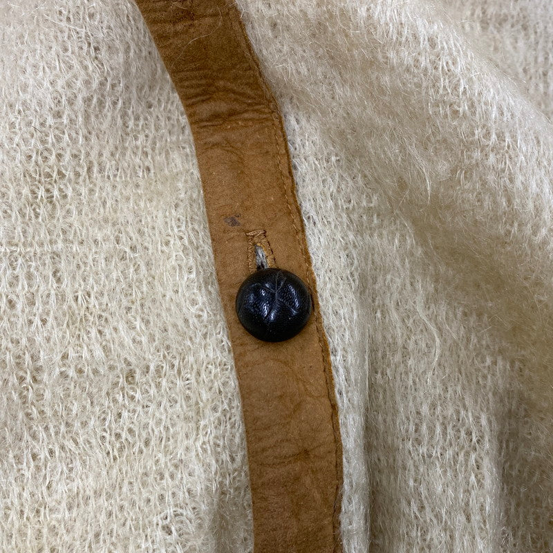 【現状渡し品】【メンズ】 VINTAGE ヴィンテージ GRUNGE MOHAIR CARDIGAN グランジ モヘヤ カーディガン トップス 長袖 146-260119-kh-08-izu カラー：ベージュ 万代Net店