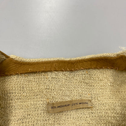 【現状渡し品】【メンズ】 VINTAGE ヴィンテージ GRUNGE MOHAIR CARDIGAN グランジ モヘヤ カーディガン トップス 長袖 146-260119-kh-08-izu カラー：ベージュ 万代Net店