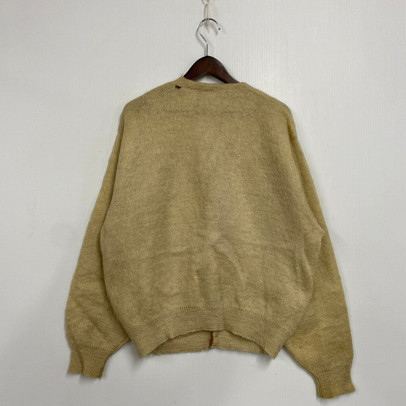 【現状渡し品】【メンズ】 VINTAGE ヴィンテージ GRUNGE MOHAIR CARDIGAN グランジ モヘヤ カーディガン トップス 長袖 146-260119-kh-08-izu カラー：ベージュ 万代Net店