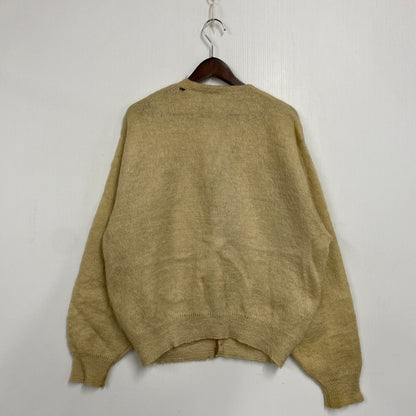 【現状渡し品】【メンズ】 VINTAGE ヴィンテージ GRUNGE MOHAIR CARDIGAN グランジ モヘヤ カーディガン トップス 長袖 146-260119-kh-08-izu カラー：ベージュ 万代Net店