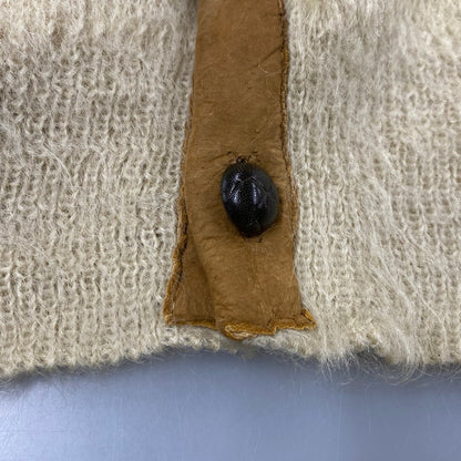 【現状渡し品】【メンズ】 VINTAGE ヴィンテージ GRUNGE MOHAIR CARDIGAN グランジ モヘヤ カーディガン トップス 長袖 146-260119-kh-08-izu カラー：ベージュ 万代Net店