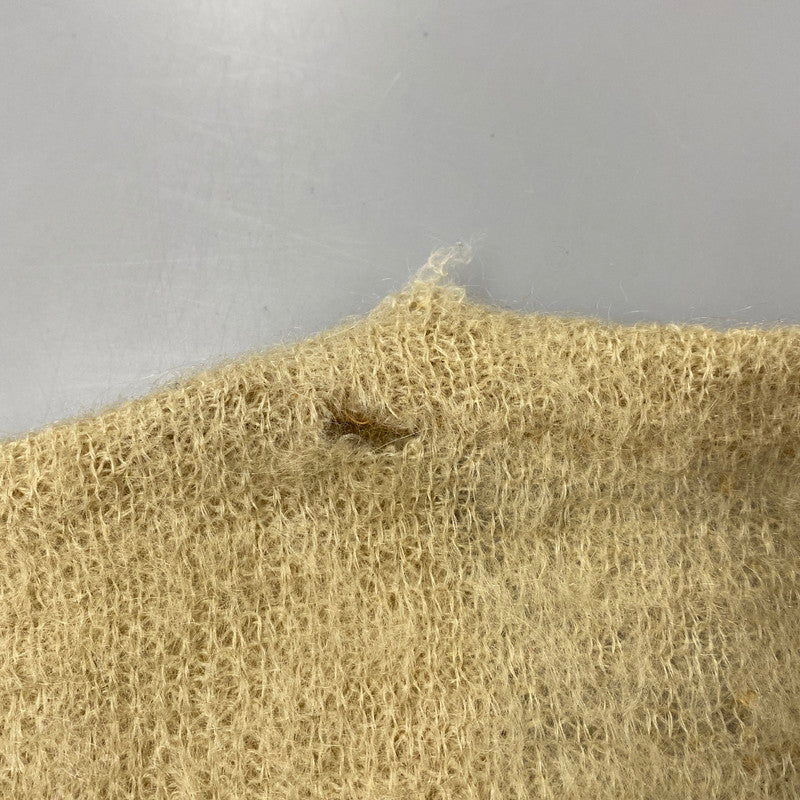 【現状渡し品】【メンズ】 VINTAGE ヴィンテージ GRUNGE MOHAIR CARDIGAN グランジ モヘヤ カーディガン トップス 長袖 146-260119-kh-08-izu カラー：ベージュ 万代Net店