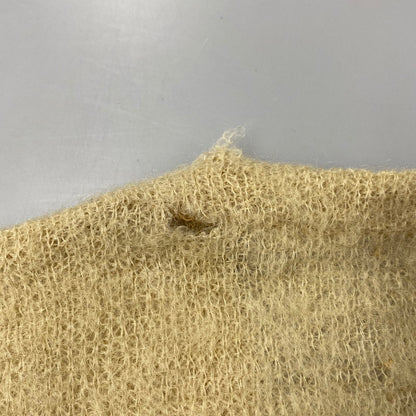 【現状渡し品】【メンズ】 VINTAGE ヴィンテージ GRUNGE MOHAIR CARDIGAN グランジ モヘヤ カーディガン トップス 長袖 146-260119-kh-08-izu カラー：ベージュ 万代Net店