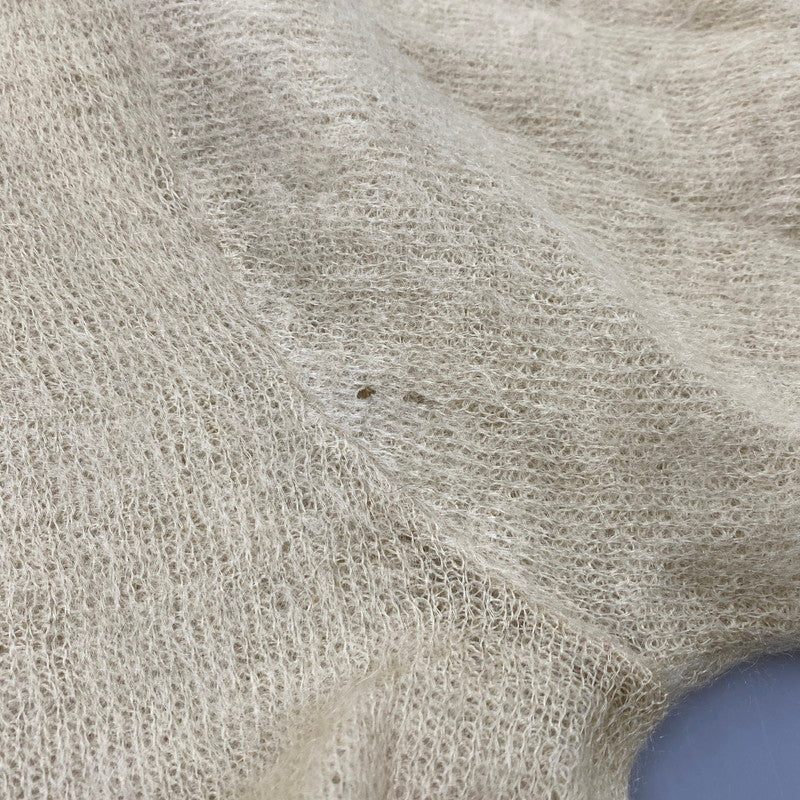 【現状渡し品】【メンズ】 VINTAGE ヴィンテージ GRUNGE MOHAIR CARDIGAN グランジ モヘヤ カーディガン トップス 長袖 146-260119-kh-08-izu カラー：ベージュ 万代Net店
