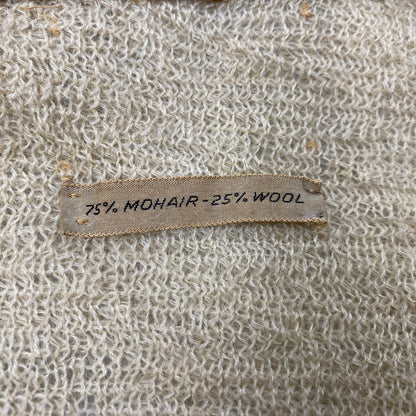 【現状渡し品】【メンズ】 VINTAGE ヴィンテージ GRUNGE MOHAIR CARDIGAN グランジ モヘヤ カーディガン トップス 長袖 146-260119-kh-08-izu カラー：ベージュ 万代Net店