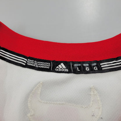 【中古品】【メンズ】 OLD ADIDAS オールドアディダス GAME SHIRT 7912A ゲームシャツ トップス 146-260122-as-05-izu サイズ：L カラー：ホワイト 万代Net店