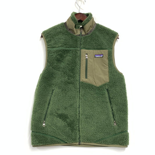 【中古品】【メンズ】 PATAGONIA 11709SP11 CLASSIC RETRO-X VEST クラシック レトロX ベスト 144-260120-cs-10-izu サイズ：S カラー：グリーン 万代Net店