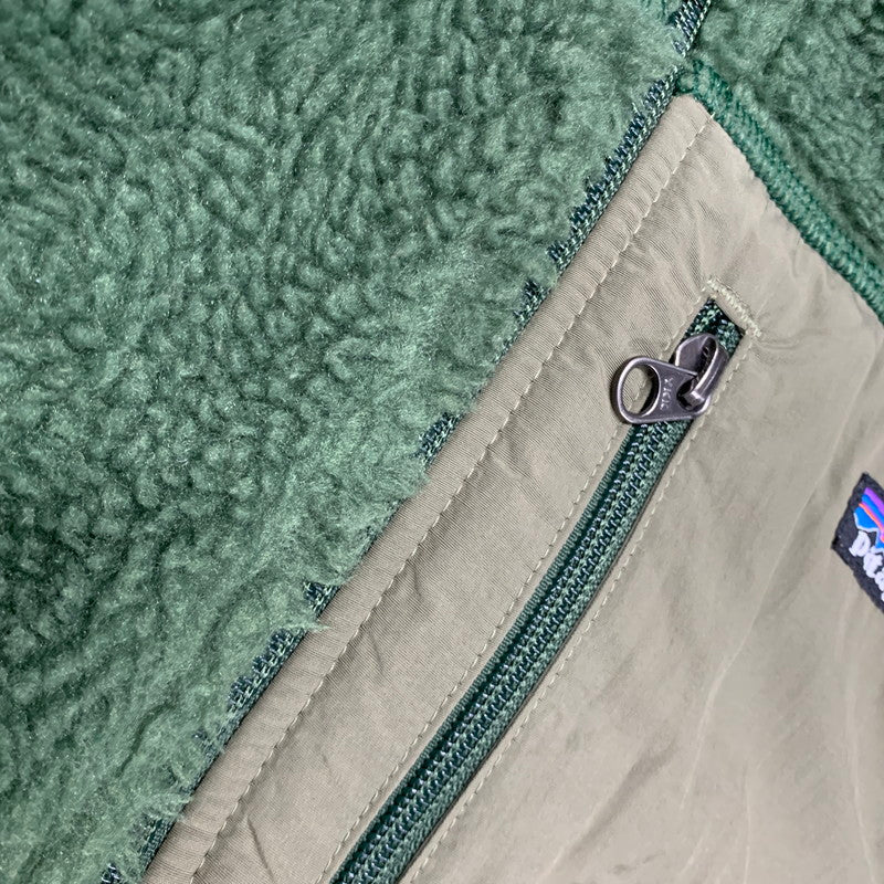【中古品】【メンズ】 PATAGONIA 11709SP11 CLASSIC RETRO-X VEST クラシック レトロX ベスト 144-260120-cs-10-izu サイズ：S カラー：グリーン 万代Net店