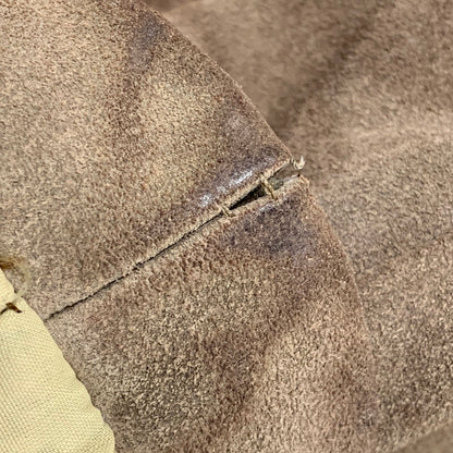 【現状渡し品】【メンズ】 THE LEATHER SHOP SEARS ザ レザー ショップ シアーズ 70S BOA LINER SUEDE RANCH COAT ボア ライナー スエード ランチ コート アウター 146-260120-cs-01-izu サイズ：40 カラー：ブラウン 万代Net店