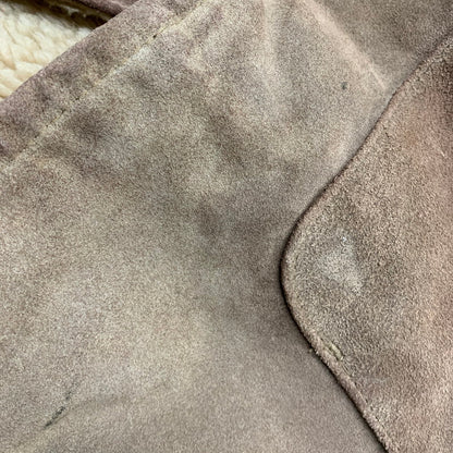 【現状渡し品】【メンズ】 THE LEATHER SHOP SEARS ザ レザー ショップ シアーズ 70S BOA LINER SUEDE RANCH COAT ボア ライナー スエード ランチ コート アウター 146-260120-cs-01-izu サイズ：40 カラー：ブラウン 万代Net店