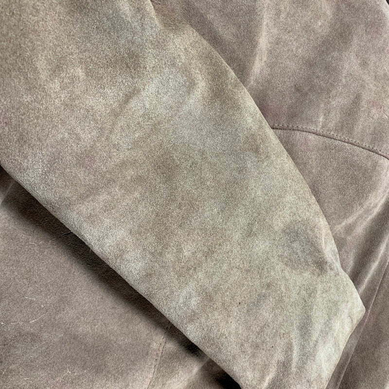 【現状渡し品】【メンズ】 THE LEATHER SHOP SEARS ザ レザー ショップ シアーズ 70S BOA LINER SUEDE RANCH COAT ボア ライナー スエード ランチ コート アウター 146-260120-cs-01-izu サイズ：40 カラー：ブラウン 万代Net店