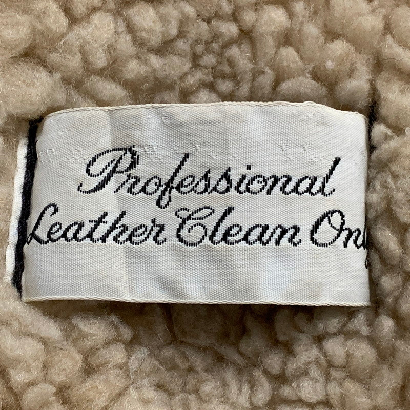 【現状渡し品】【メンズ】 THE LEATHER SHOP SEARS ザ レザー ショップ シアーズ 70S BOA LINER SUEDE RANCH COAT ボア ライナー スエード ランチ コート アウター 146-260120-cs-01-izu サイズ：40 カラー：ブラウン 万代Net店