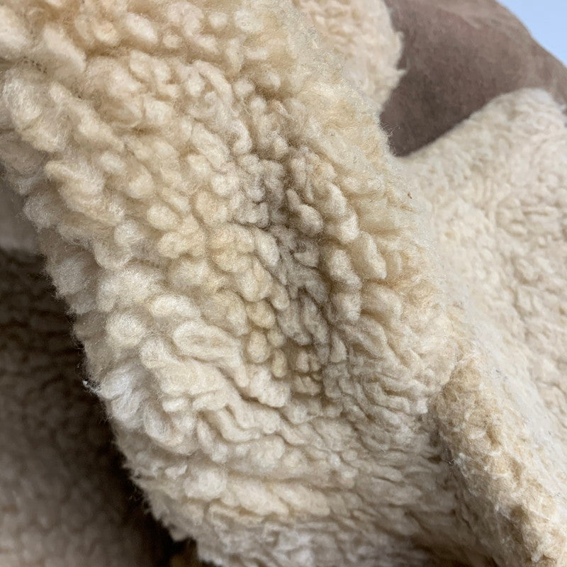 【現状渡し品】【メンズ】 THE LEATHER SHOP SEARS ザ レザー ショップ シアーズ 70S BOA LINER SUEDE RANCH COAT ボア ライナー スエード ランチ コート アウター 146-260120-cs-01-izu サイズ：40 カラー：ブラウン 万代Net店