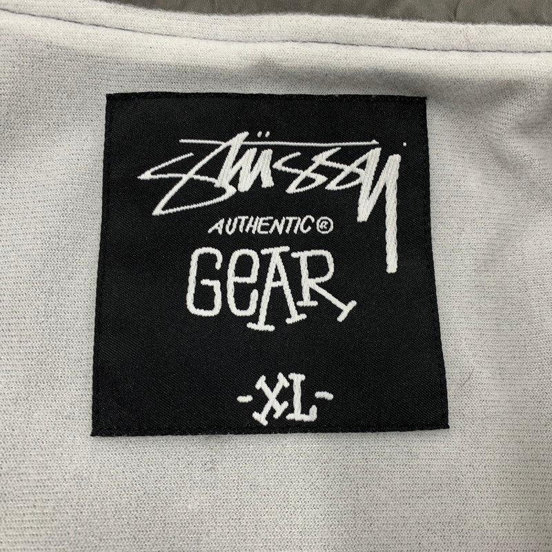 【現状渡し品】【メンズ】 STUSSY AUTHENTIC GEAR ステューシー オーセンティック ギア × NEXUS7 ネクサス セブン COACH JACKET コーチ ジャケット スカル プリント アウター 142-260120-ay-03-izu サイズ：XL カラー：グレー系 万代Net店