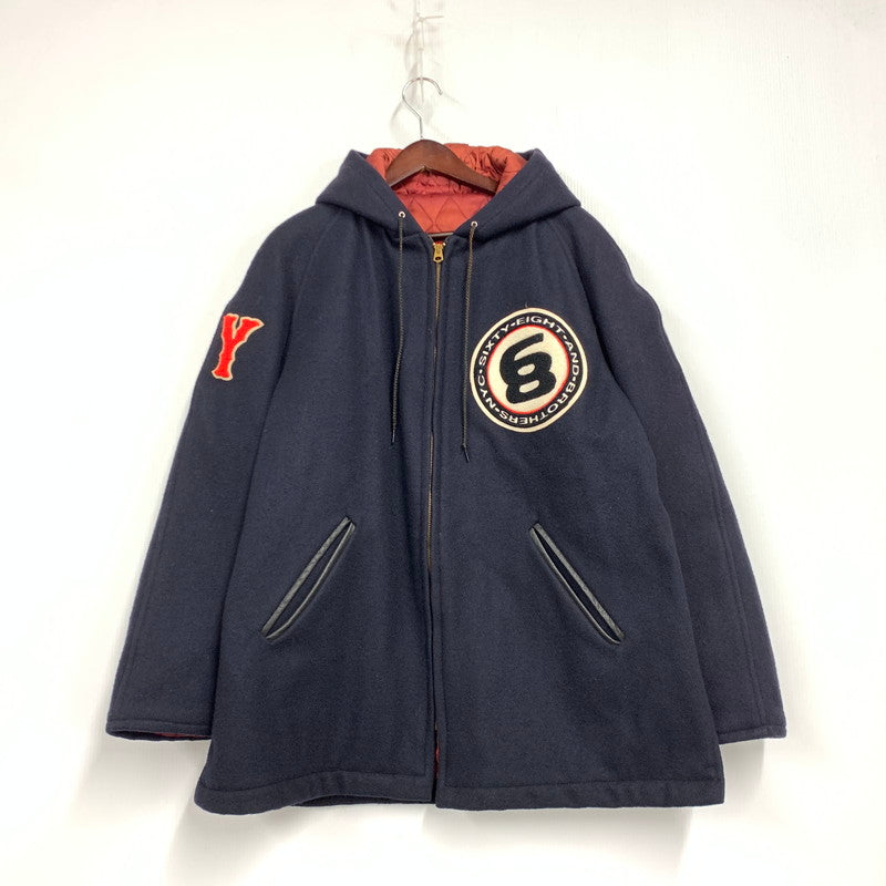 【中古品】【メンズ】 68&BROTHERS シックスティエイトアンドブラザーズ USA製 PHARAOH COAT ファラオ コート アウター 142-260120-cs-08-izu サイズ：46 カラー：ネイビー 万代Net店