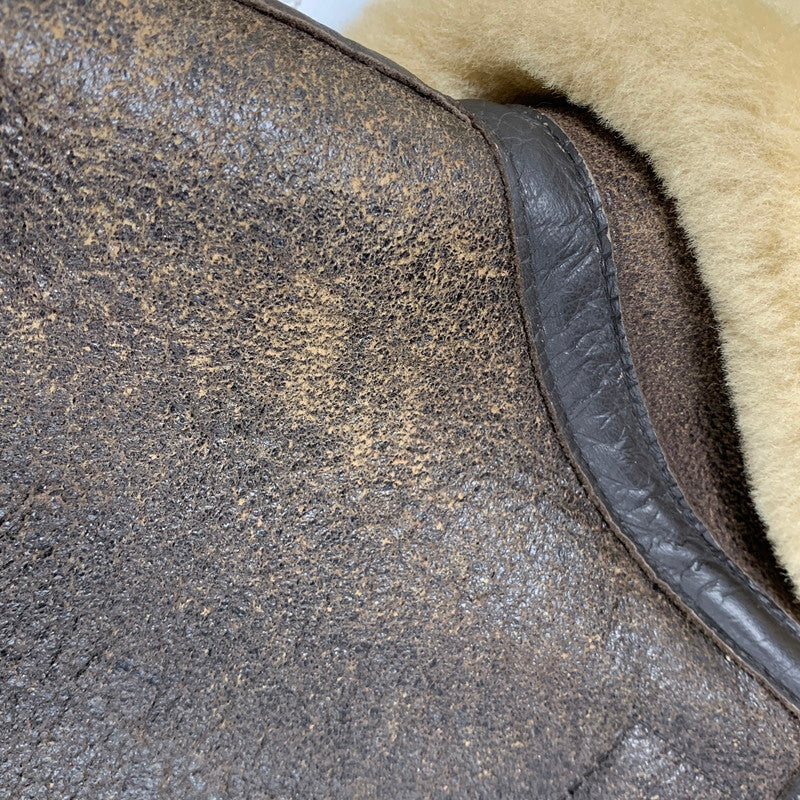 【中古品】【メンズ】 PRODUCT CLASSICS プロダクト クラシックス PDCT 4F-47 MOUTON JACKET ムートン ジャケット アウター 142-260120-cs-07-izu サイズ：L-R カラー：ブラウン 万代Net店