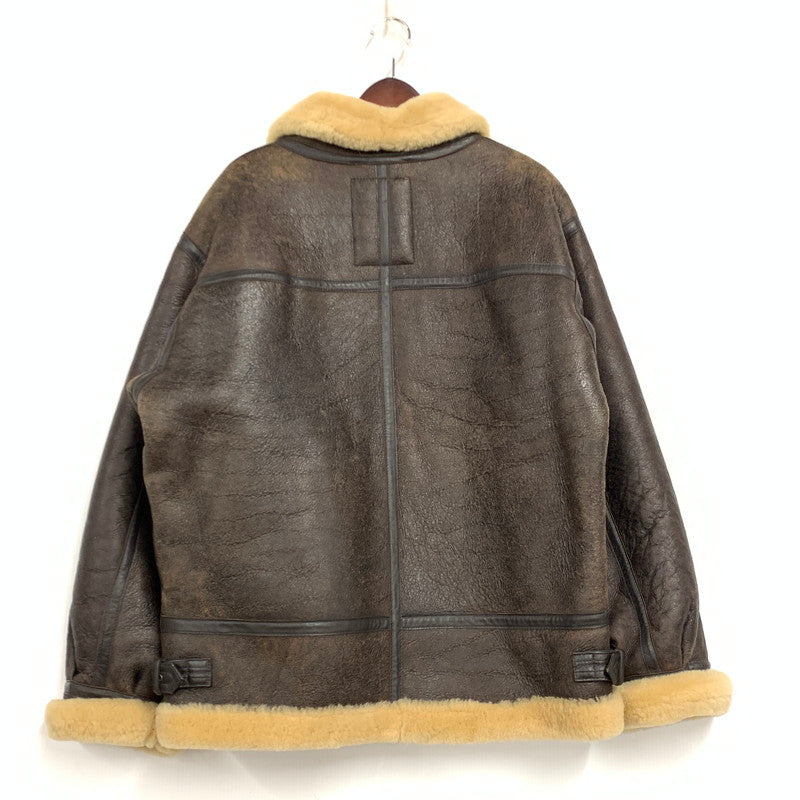 【中古品】【メンズ】 PRODUCT CLASSICS プロダクト クラシックス PDCT 4F-47 MOUTON JACKET ムートン ジャケット アウター 142-260120-cs-07-izu サイズ：L-R カラー：ブラウン 万代Net店
