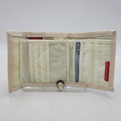 【中古品】【メンズ/レディース】 × MANHATTAN PORTAGE マンハッタンポーテージ HIKING WALLET ウォレット 財布 200-260123-as-07-izu カラー：ブラック×ホワイト 万代Net店