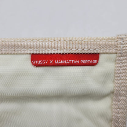 【中古品】【メンズ/レディース】 × MANHATTAN PORTAGE マンハッタンポーテージ HIKING WALLET ウォレット 財布 200-260123-as-07-izu カラー：ブラック×ホワイト 万代Net店