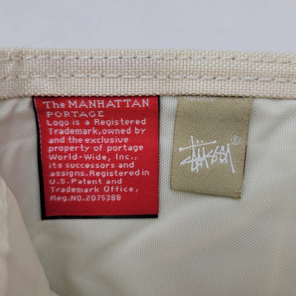 【中古品】【メンズ/レディース】 × MANHATTAN PORTAGE マンハッタンポーテージ HIKING WALLET ウォレット 財布 200-260123-as-07-izu カラー：ブラック×ホワイト 万代Net店