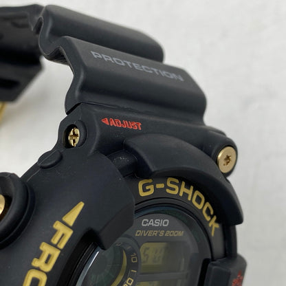 【中古品】【メンズ/レディース】 G-SHOCK ジーショック DW-8201NT-1JR 7TH ANNIVERSARY MODEL FORGMAN DIGITAL QUARTZ フロッグマン デジタル クォーツ 時計 196-260531-kh-07-izu カラー：ブラック 万代Net店