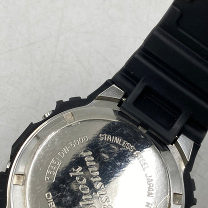 【中古品】【メンズ/レディース】 G-SHOCK ジーショック DW-5000-1JF 初代DW-5000C復刻モデル スクリューバック DIGITAL QUARTZ デジタル クォーツ 時計 腕時計 196-260531-kh-08-izu カラー：ブラック 万代Net店