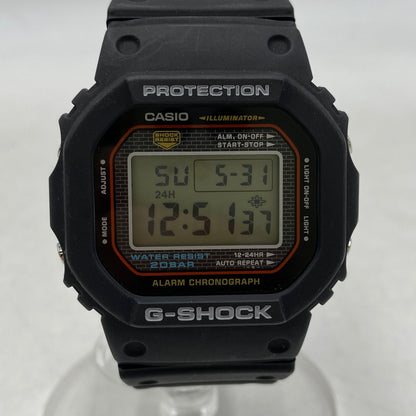 【中古品】【メンズ/レディース】 G-SHOCK ジーショック DW-5000-1JF 初代DW-5000C復刻モデル スクリューバック DIGITAL QUARTZ デジタル クォーツ 時計 腕時計 196-260531-kh-08-izu カラー：ブラック 万代Net店
