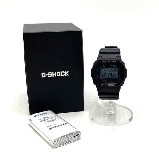 【中古品】【メンズ/レディース】 G-SHOCK ジーショック GW-M5610U-1CJF ソーラー 腕時計 196-260121-as-12-izu サイズ：46.7 × 43.2 × 12.7 mm カラー：ブラック 万代Net店