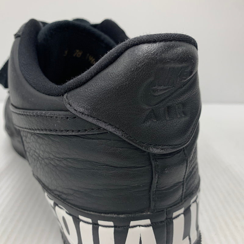 【現状渡し品】【メンズ】 AQ2125-001 AIR FORCE 1 CMFT EQUALITY QS エア フォース ワン コンフォート イコーリティー スニーカー シューズ 靴 160-260124-cs-03-izu サイズ：26.5cm カラー：BLACK/BLACK-WHITE-GOLD 万代Net店