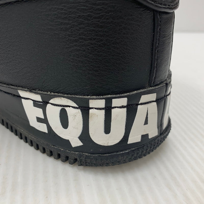 【現状渡し品】【メンズ】 AQ2125-001 AIR FORCE 1 CMFT EQUALITY QS エア フォース ワン コンフォート イコーリティー スニーカー シューズ 靴 160-260124-cs-03-izu サイズ：26.5cm カラー：BLACK/BLACK-WHITE-GOLD 万代Net店