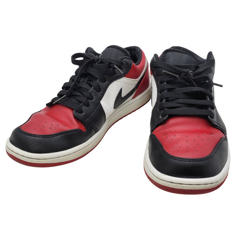 【中古品】【メンズ】 553558-612 AIR JORDAN 1 LOW エアジョーダン 1 ロー スニーカー シューズ 靴 160-260128-kk-05-izu サイズ：27.5cm カラー：ブレッド トゥ 万代Net店