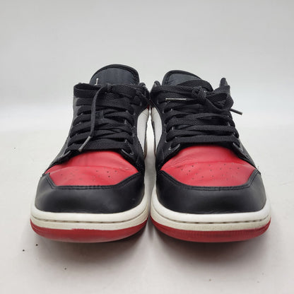 【中古品】【メンズ】 553558-612 AIR JORDAN 1 LOW エアジョーダン 1 ロー スニーカー シューズ 靴 160-260128-kk-05-izu サイズ：27.5cm カラー：ブレッド トゥ 万代Net店
