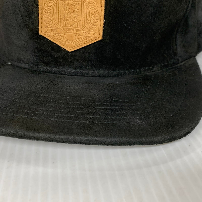 【中古品】【メンズ】 SUEDE 5 PANEL CAP スウェード 5パネル キャップ 帽子 185-260121-kh-02-izu サイズ：F カラー：ブラック 万代Net店