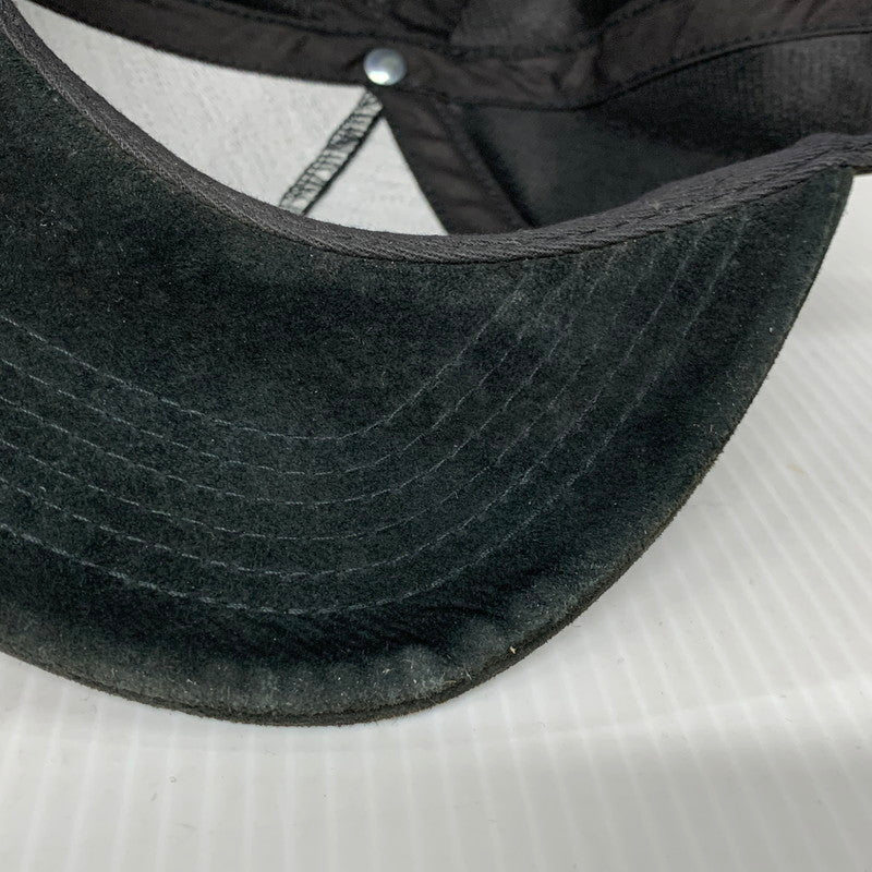【中古品】【メンズ】 SUEDE 5 PANEL CAP スウェード 5パネル キャップ 帽子 185-260121-kh-02-izu サイズ：F カラー：ブラック 万代Net店