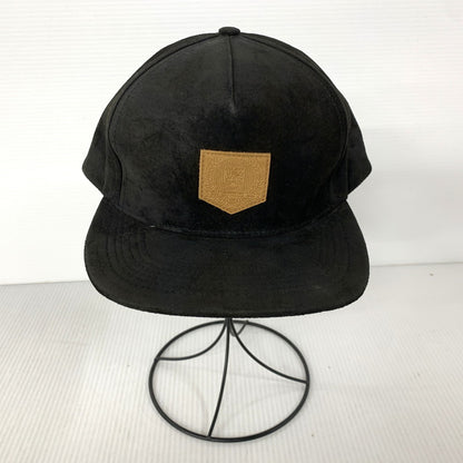 【中古品】【メンズ】 SUEDE 5 PANEL CAP スウェード 5パネル キャップ 帽子 185-260121-kh-02-izu サイズ：F カラー：ブラック 万代Net店