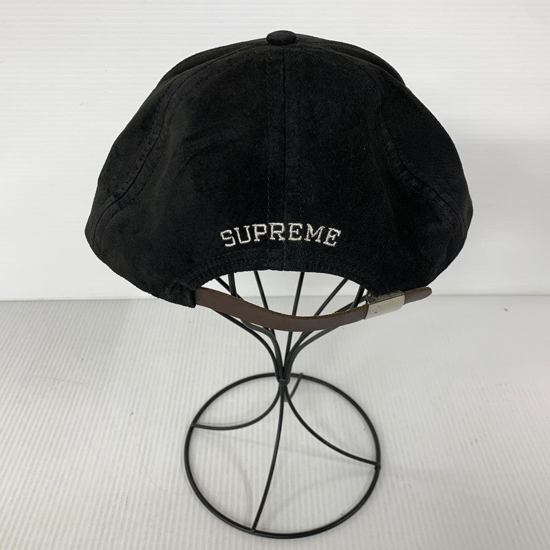 【中古品】【メンズ】 SUEDE 5 PANEL CAP スウェード 5パネル キャップ 帽子 185-260121-kh-02-izu サイズ：F カラー：ブラック 万代Net店